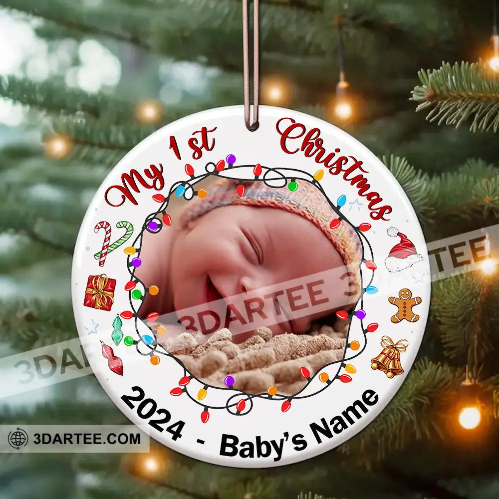 My First Christmas Ornament Personalized Ornament Ornament