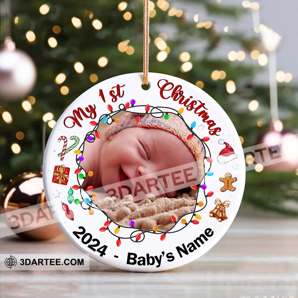 My First Christmas Ornament Personalized Ornament Ornament