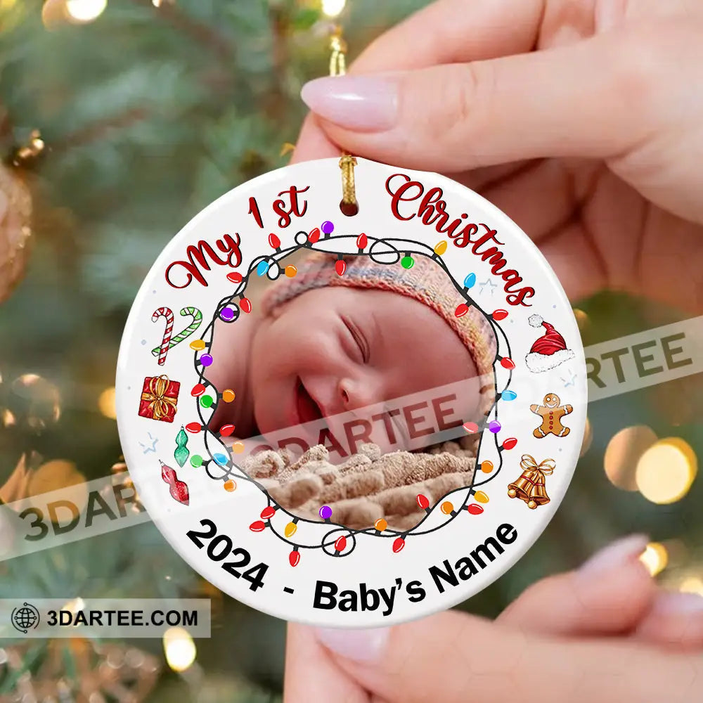 My First Christmas Ornament Personalized Ornament Ornament