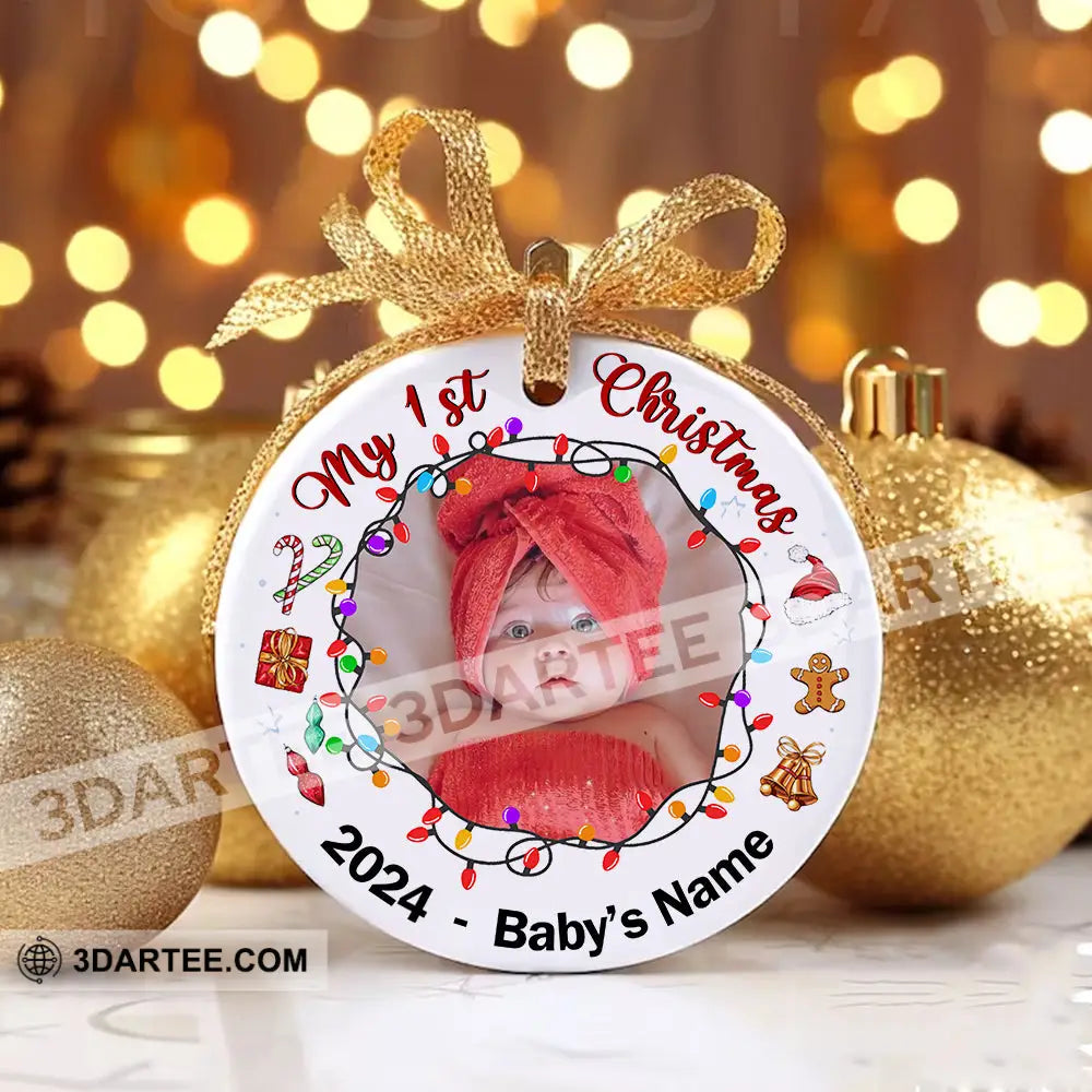 My First Christmas Ornament Personalized Ornament Ornament
