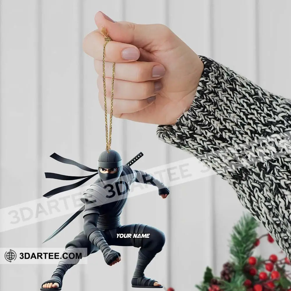 Ninja Home Decor Christmas Ornament Personalized Ornament Ornament