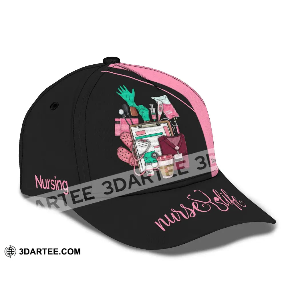 Nurse Classic Cap Custom Hat Nursing For Women T-Shirt