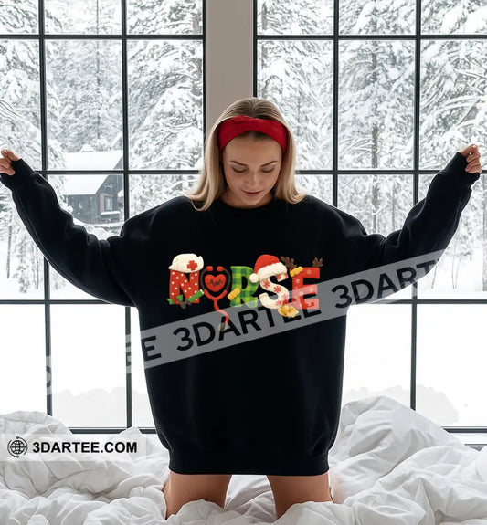 Nurse Life Gift For Nurse Sweatshirt Sweatshirt / Black / S Apparel