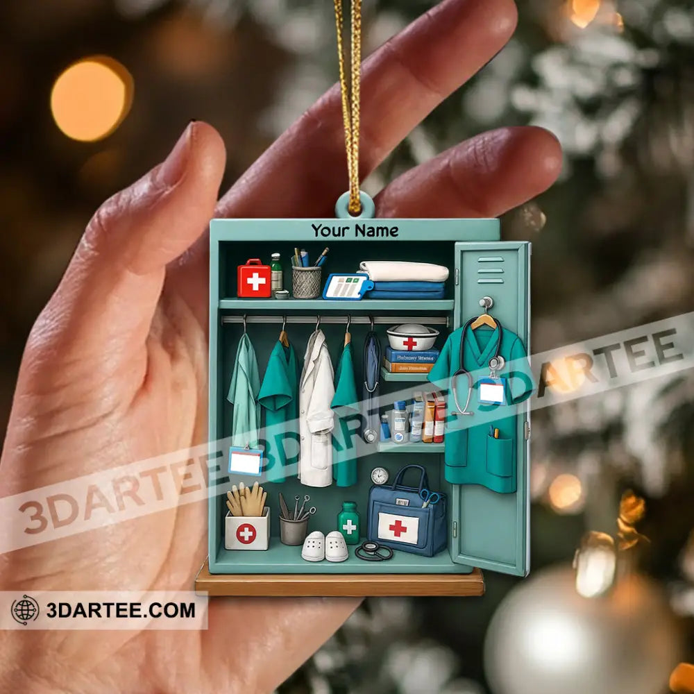Nurse’s Wardrobe Home Decor Christmas Ornament Personalized Ornament Ornament