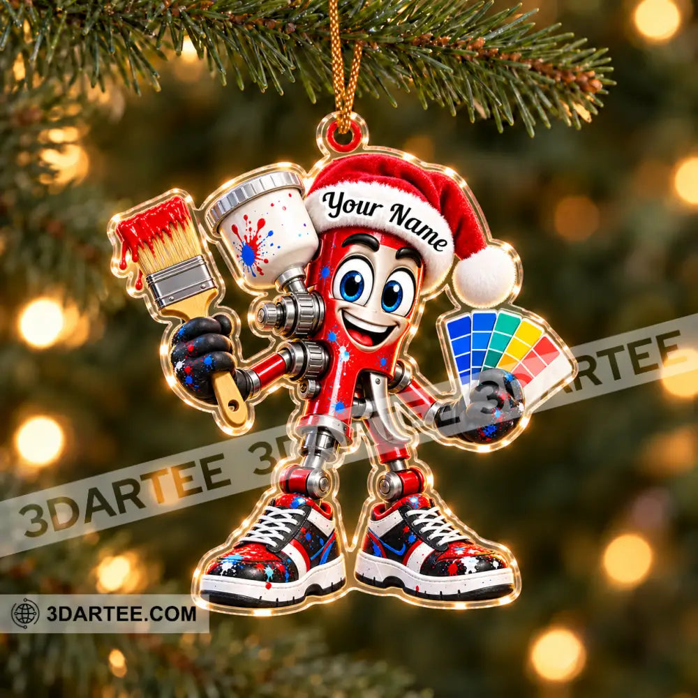 Painter Home Decor Christmas Ornament Personalized Ornament - Ornament