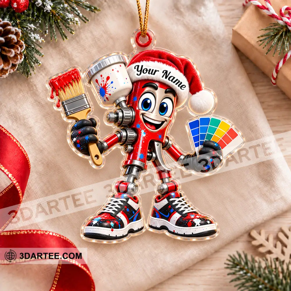 Painter Home Decor Christmas Ornament Personalized Ornament - Ornament