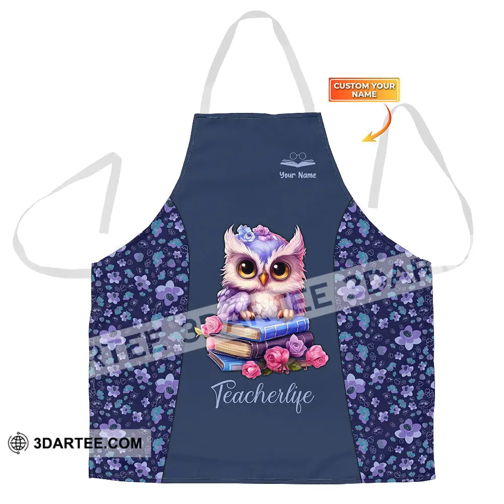 Personalized Apron Teacher Joymuu Cooking Apparel Chef