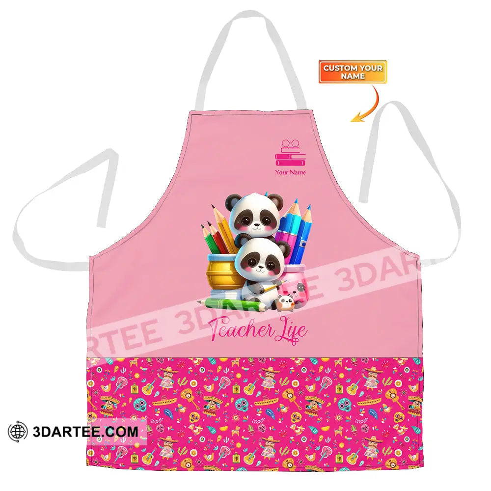 Personalized Apron Teacher Joymuu Cooking Apparel Chef