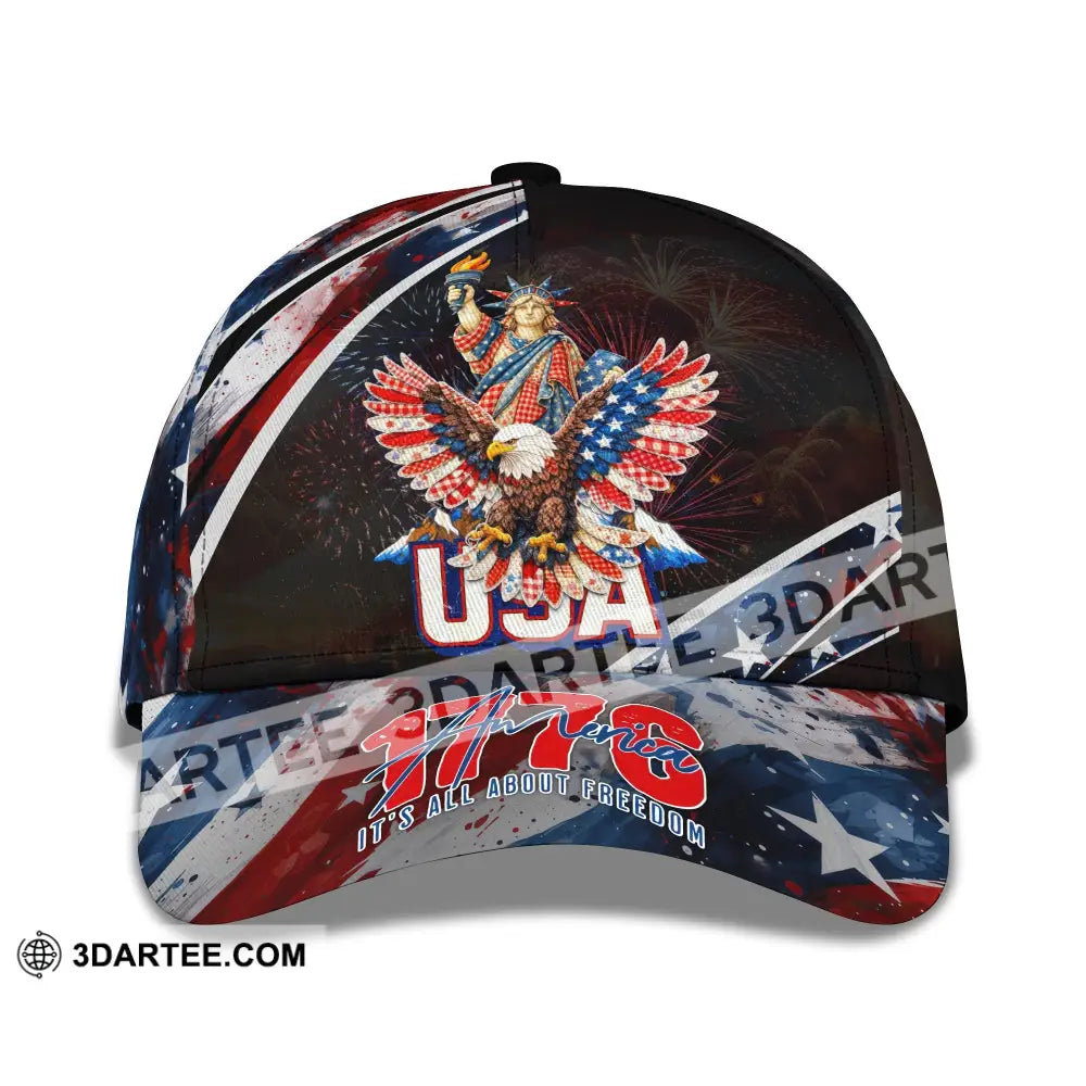 Personalized Cap Customized 250 Years America Classic Cap CLASSIC CAP / UNIVERSAL FIT Cap