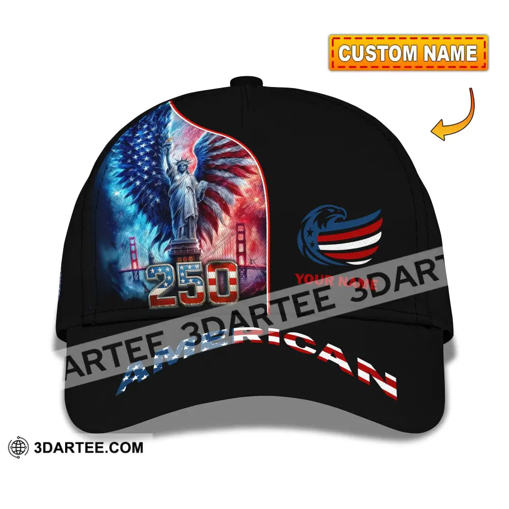 Personalized Cap Customized American 250 Classic Cap CLASSIC CAP / UNIVERSAL FIT Cap