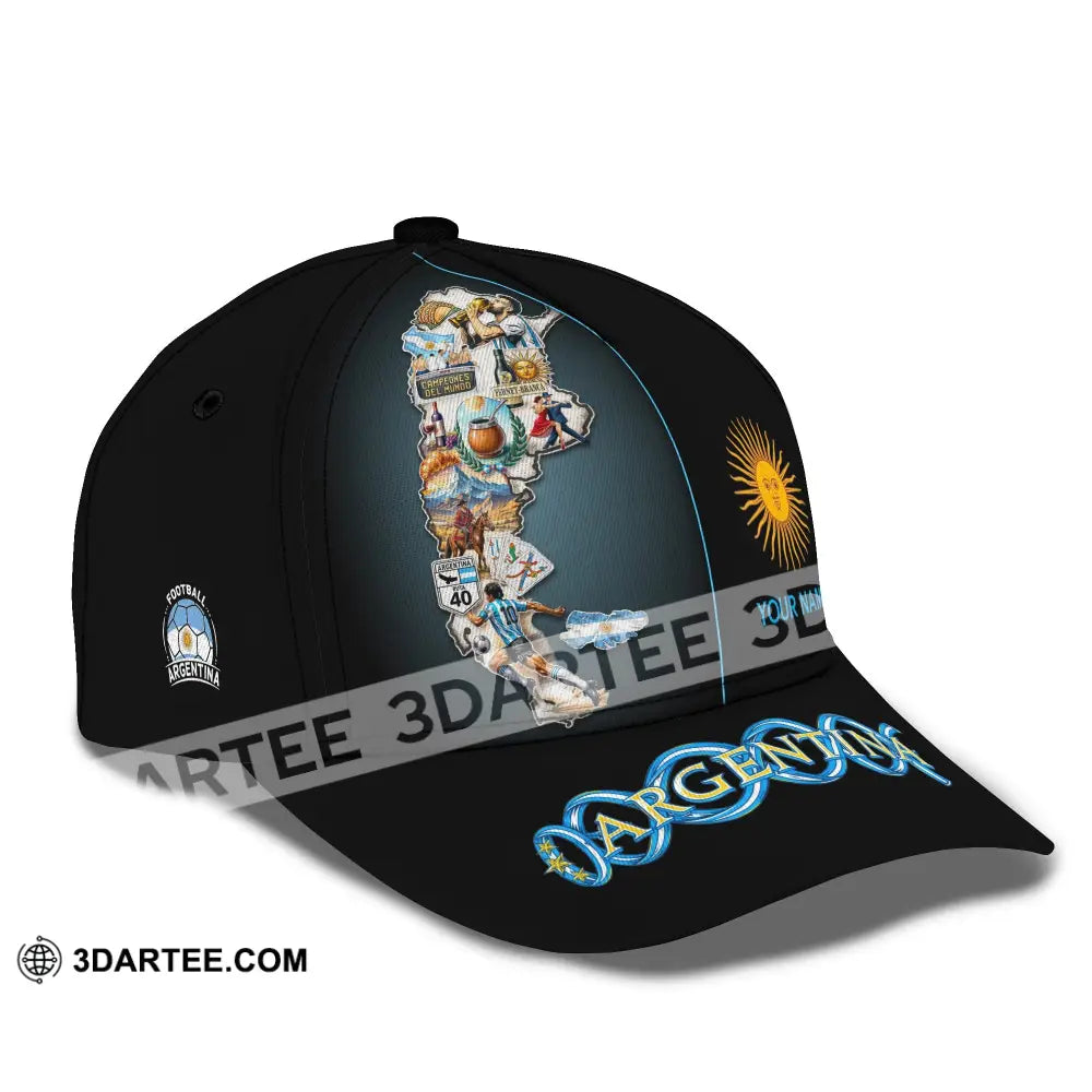 Personalized Cap Customized Argentina Classic Cap CLASSIC CAP / UNIVERSAL FIT Cap