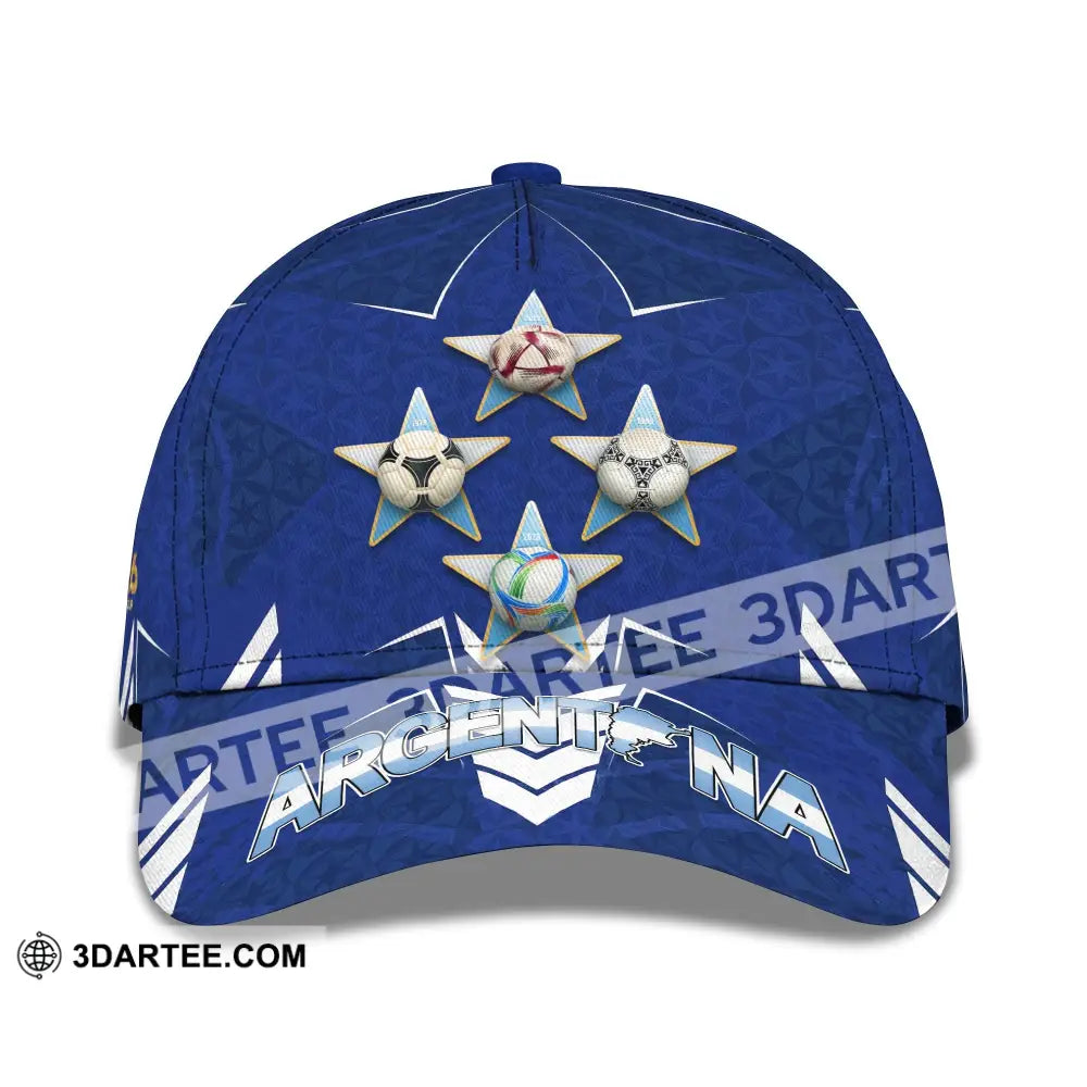 Personalized Cap Customized Argentina World Cup 2026 Classic Cap CLASSIC CAP / UNIVERSAL FIT Cap