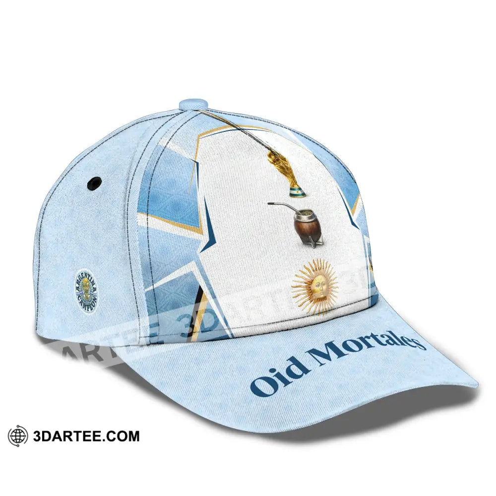 Personalized Cap Customized Argentina World Cup 2026 Classic Cap - CLASSIC CAP / UNIVERSAL FIT - Cap