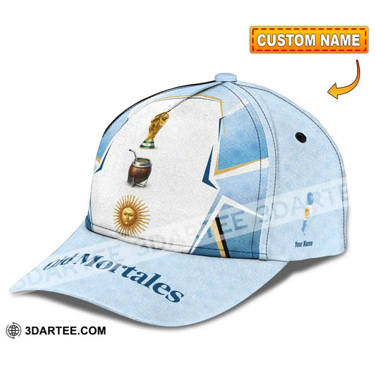 Personalized Cap Customized Argentina World Cup 2026 Classic Cap - CLASSIC CAP / UNIVERSAL FIT - Cap