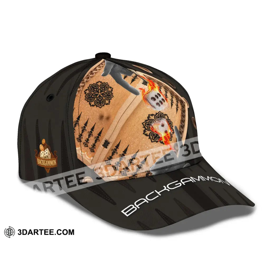Personalized Cap Customized Backgammon Classic Cap CLASSIC CAP / UNIVERSAL FIT Cap