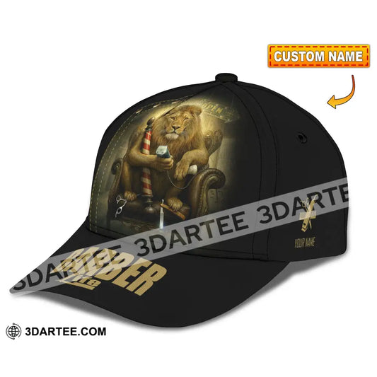 Personalized Cap Customized Barber Life Classic Cap CLASSIC CAP / UNIVERSAL FIT Cap