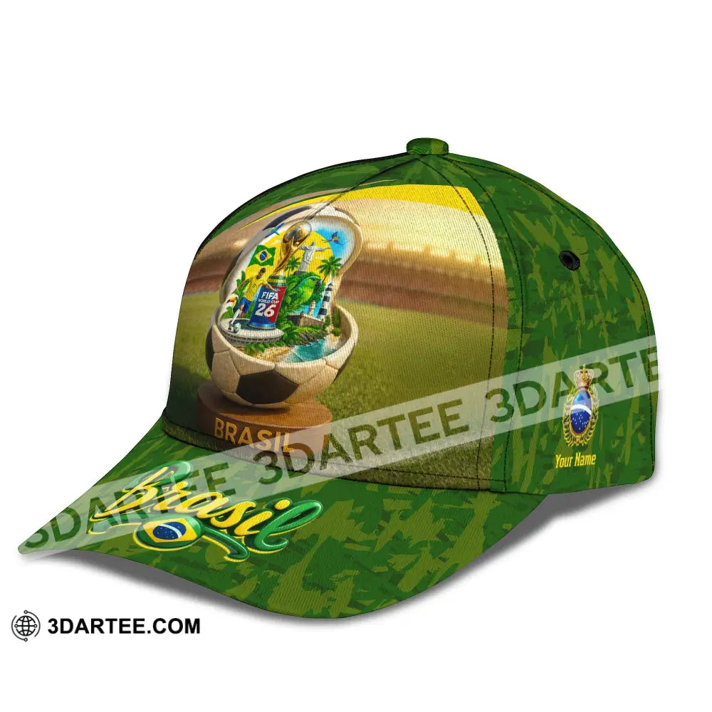 Personalized Cap Customized Brasil Classic Cap CLASSIC CAP / UNIVERSAL FIT Cap