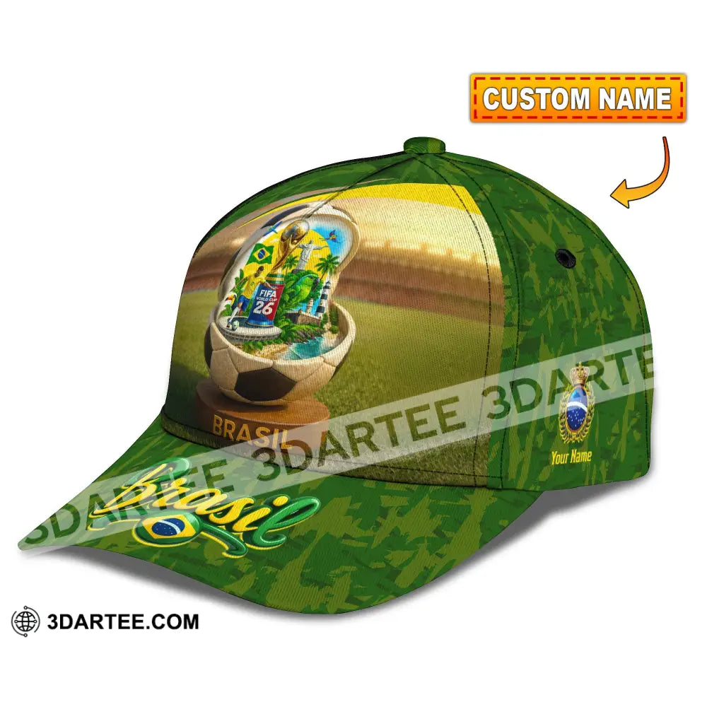 Personalized Cap Customized Brasil Classic Cap CLASSIC CAP / UNIVERSAL FIT Cap