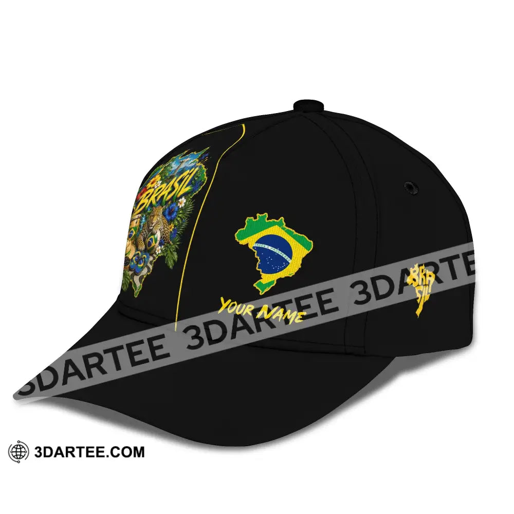 Personalized Cap Customized Brasil Classic Cap - CLASSIC CAP / UNIVERSAL FIT - Cap