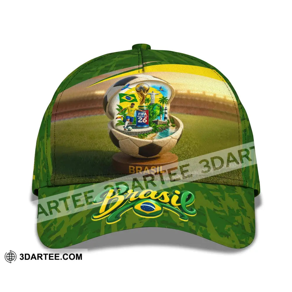 Personalized Cap Customized Brasil Classic Cap CLASSIC CAP / UNIVERSAL FIT Cap