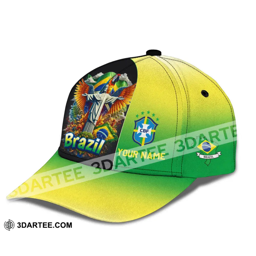 Personalized Cap Customized Brazil Classic Cap CLASSIC CAP / UNIVERSAL FIT Cap