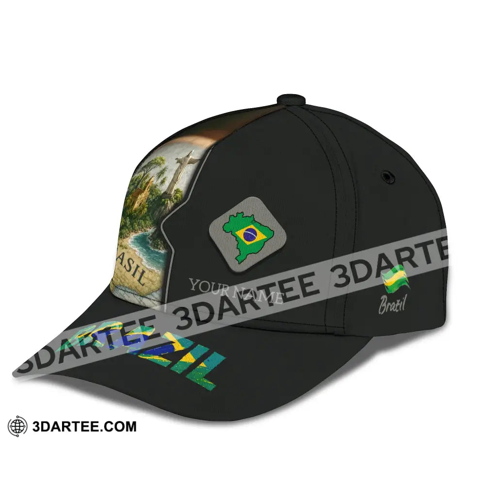 Personalized Cap Customized Brazil Classic Cap CLASSIC CAP / UNIVERSAL FIT Cap