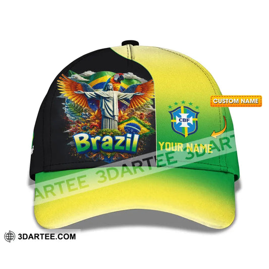 Personalized Cap Customized Brazil Classic Cap CLASSIC CAP / UNIVERSAL FIT Cap
