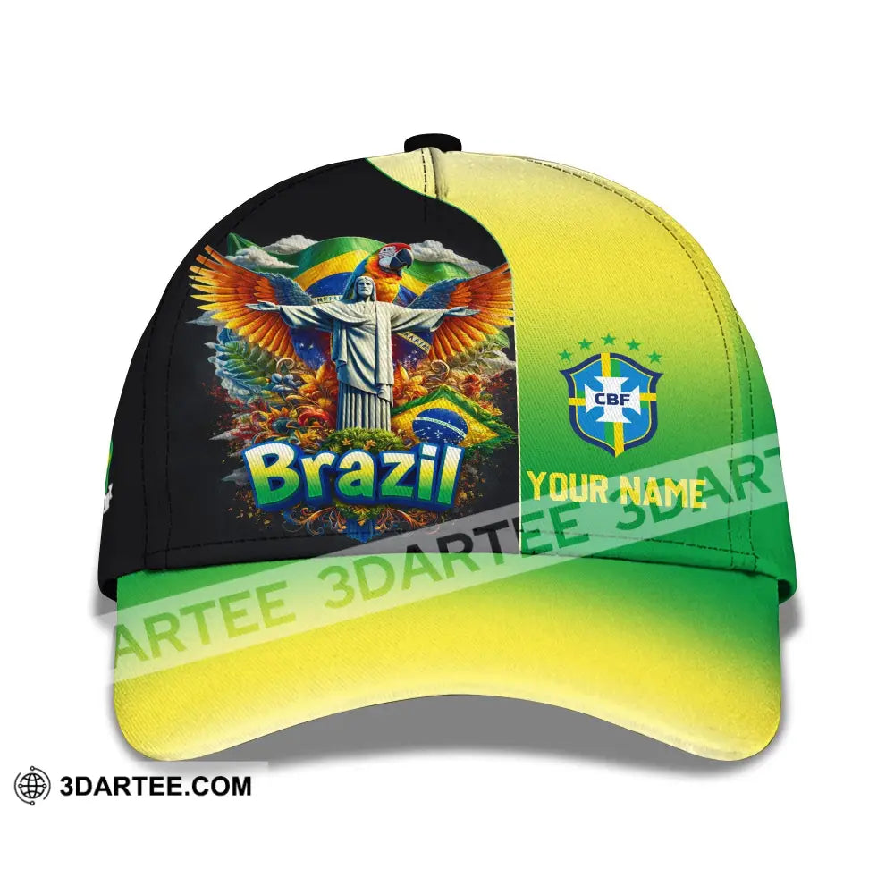 Personalized Cap Customized Brazil Classic Cap CLASSIC CAP / UNIVERSAL FIT Cap