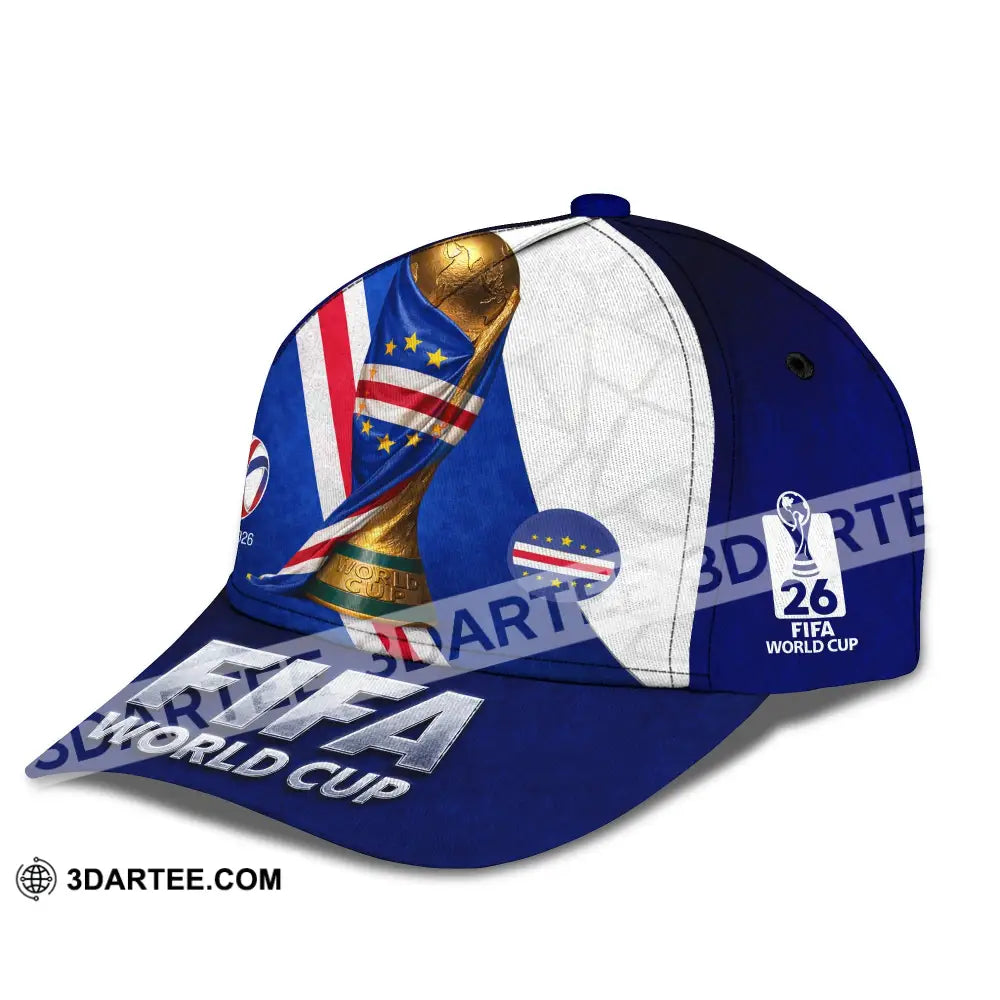 Personalized Cap Customized Cabo Verde World Cup 2026 Classic Cap - CLASSIC CAP / UNIVERSAL FIT - Cap