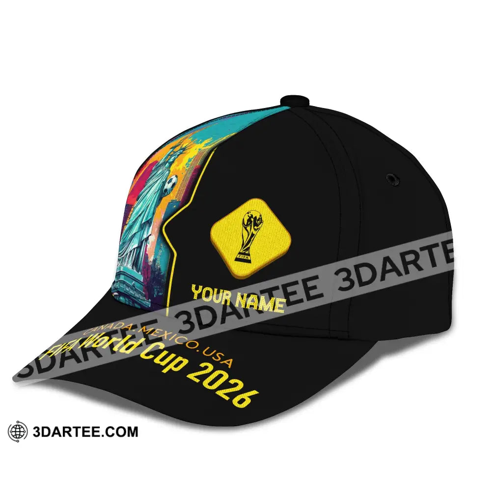 Personalized Cap Customized Canada - Mexico - USA Fifa World Cup 2026 Classic Cap CLASSIC CAP / UNIVERSAL FIT Cap