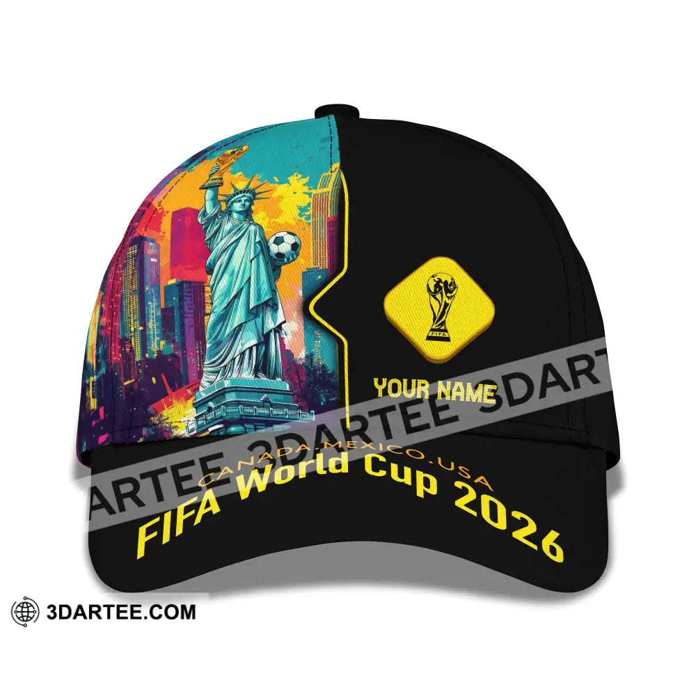Personalized Cap Customized Canada - Mexico - USA Fifa World Cup 2026 Classic Cap CLASSIC CAP / UNIVERSAL FIT Cap