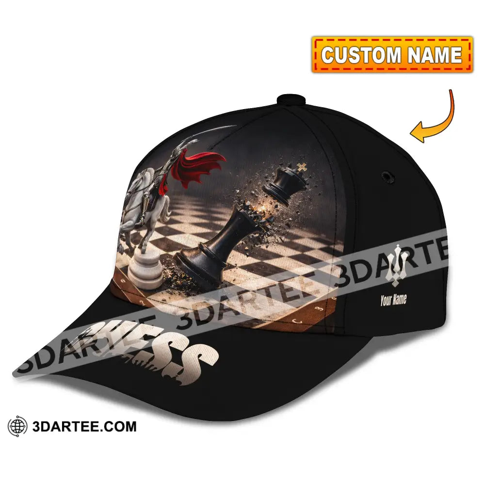 Personalized Cap Customized Chess Classic Cap - CLASSIC CAP / UNIVERSAL FIT - Cap