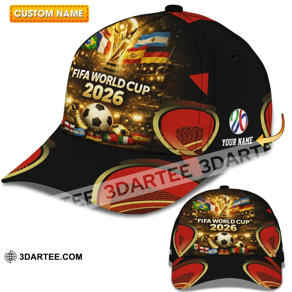 Personalized Cap Customized World Cup 2026 Classic Cap CLASSIC CAP / UNIVERSAL FIT Cap