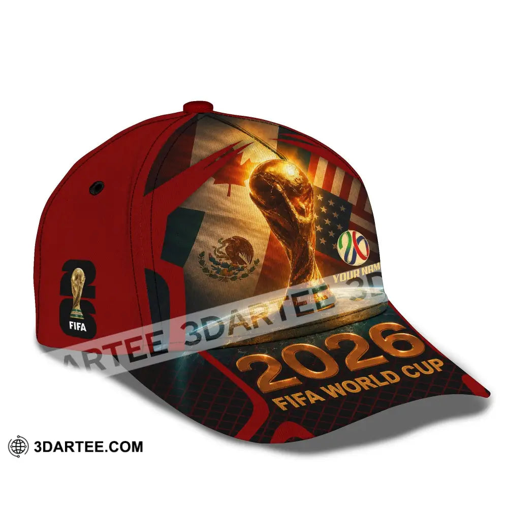 Personalized Cap Customized World Cup 2026 Classic Cap - CLASSIC CAP / UNIVERSAL FIT - Cap
