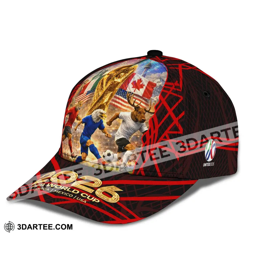 Personalized Cap Customized World Cup 2026 Classic Cap CLASSIC CAP / UNIVERSAL FIT Cap