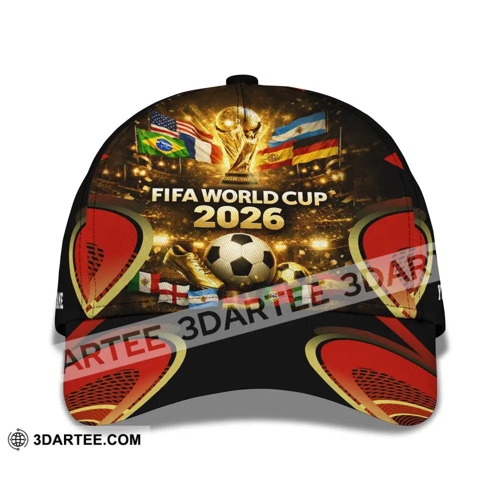 Personalized Cap Customized World Cup 2026 Classic Cap CLASSIC CAP / UNIVERSAL FIT Cap