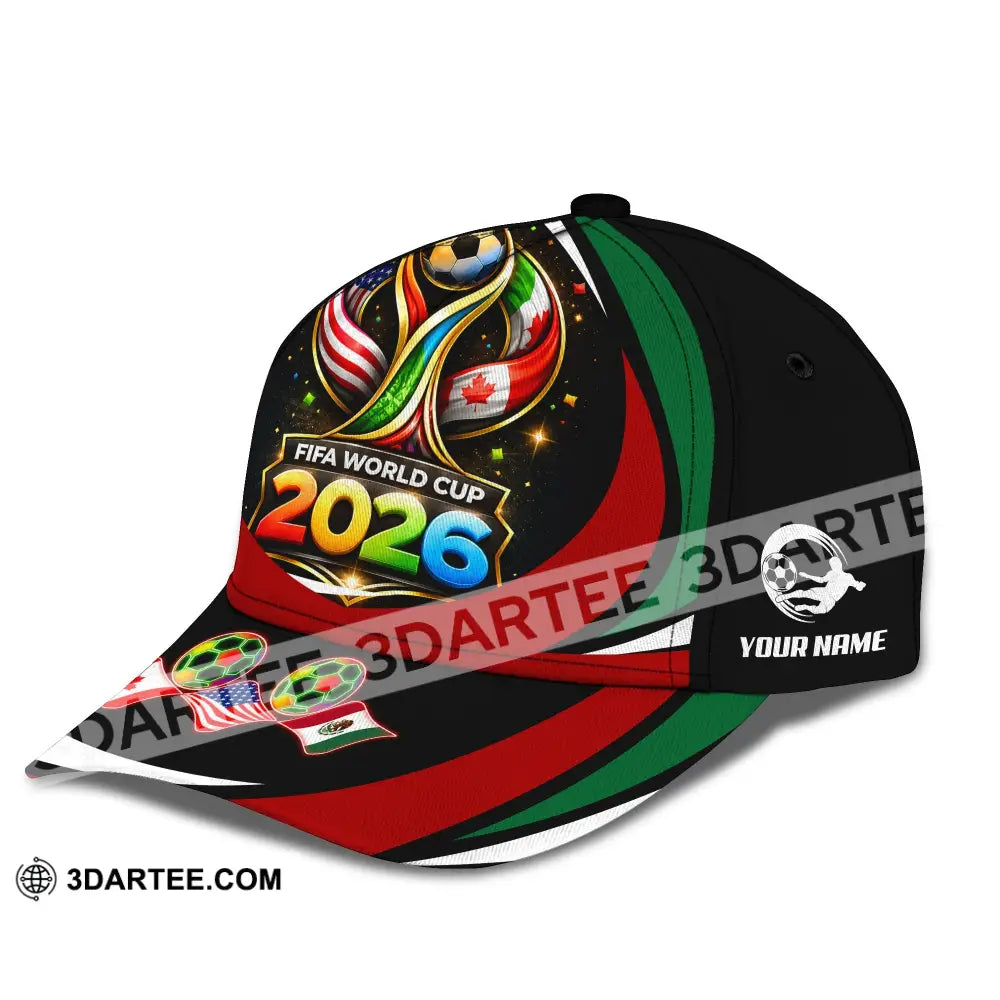 Personalized Cap Customized World Cup 2026 Classic Cap - CLASSIC CAP / UNIVERSAL FIT - Cap