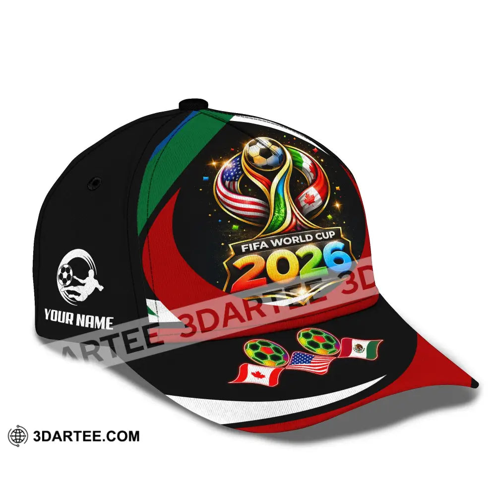 Personalized Cap Customized World Cup 2026 Classic Cap - CLASSIC CAP / UNIVERSAL FIT - Cap