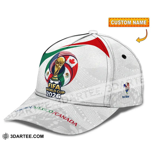 Personalized Cap Customized World Cup 2026 Classic Cap - CLASSIC CAP / UNIVERSAL FIT - Cap