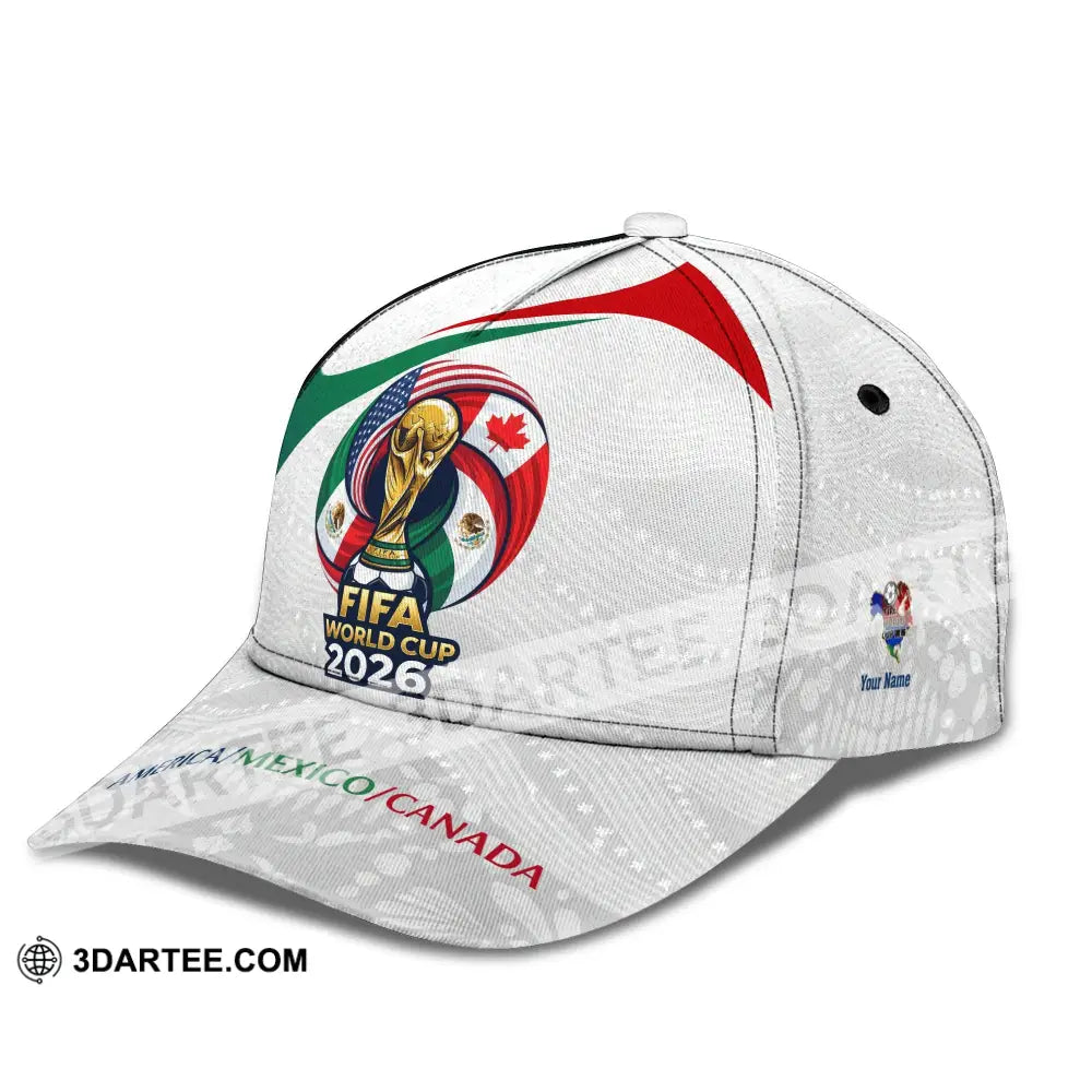 Personalized Cap Customized World Cup 2026 Classic Cap - CLASSIC CAP / UNIVERSAL FIT - Cap
