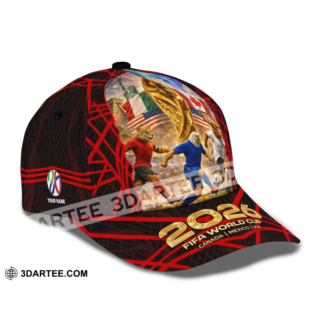 Personalized Cap Customized World Cup 2026 Classic Cap CLASSIC CAP / UNIVERSAL FIT Cap