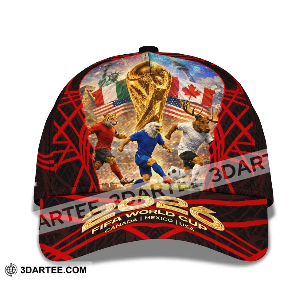 Personalized Cap Customized World Cup 2026 Classic Cap CLASSIC CAP / UNIVERSAL FIT Cap