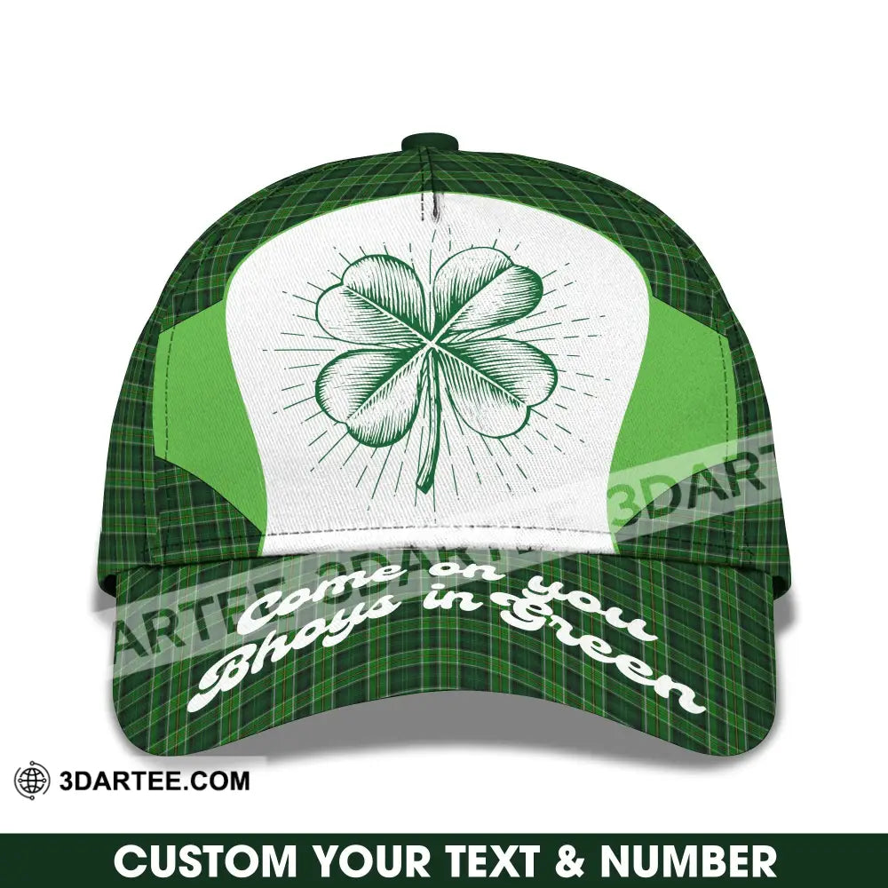 Personalized Cap Customized Come On You Bhoys In Green Classic Cap - CLASSIC CAP / UNIVERSAL FIT - Cap