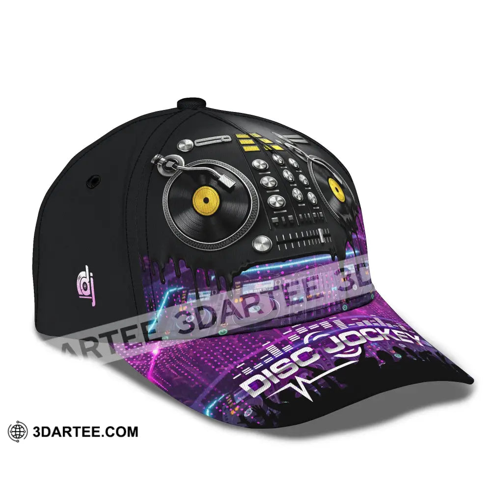 Personalized Cap Customized Disc Jockey Classic Cap CLASSIC CAP / UNIVERSAL FIT Cap