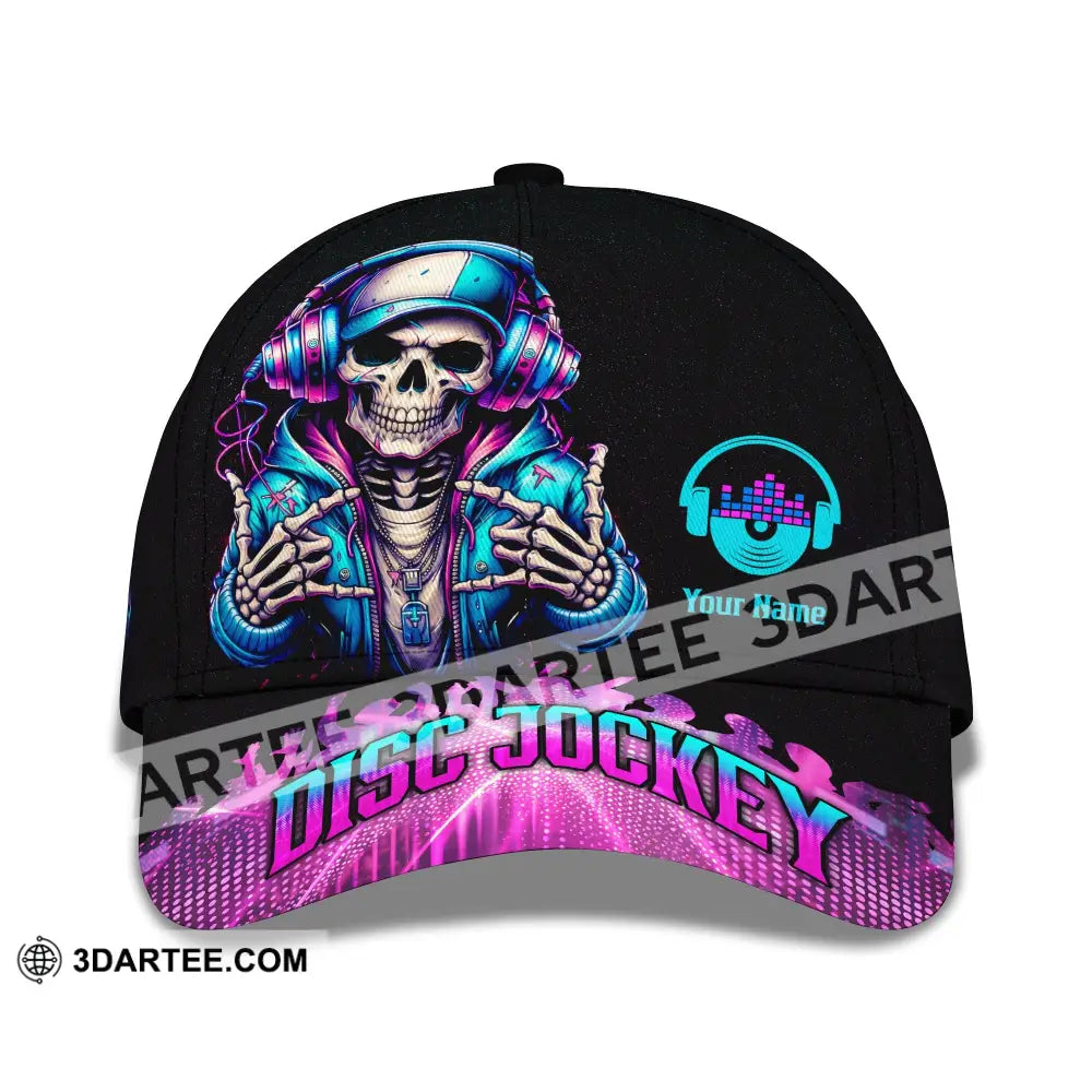 Personalized Cap Customized Disc Jockey Classic Cap CLASSIC CAP / UNIVERSAL FIT Cap