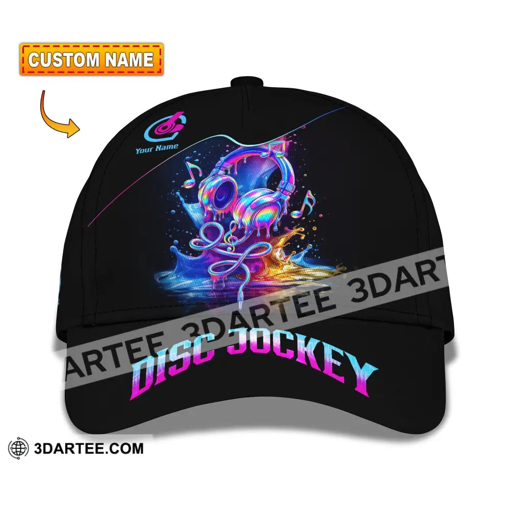 Personalized Cap Customized Disc Jockey Classic Cap CLASSIC CAP / UNIVERSAL FIT Cap