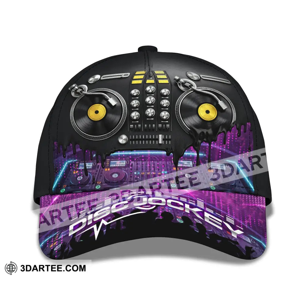 Personalized Cap Customized Disc Jockey Classic Cap CLASSIC CAP / UNIVERSAL FIT Cap