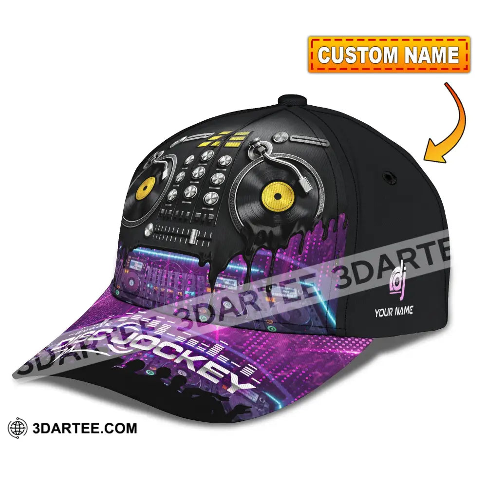 Personalized Cap Customized Disc Jockey Classic Cap CLASSIC CAP / UNIVERSAL FIT Cap