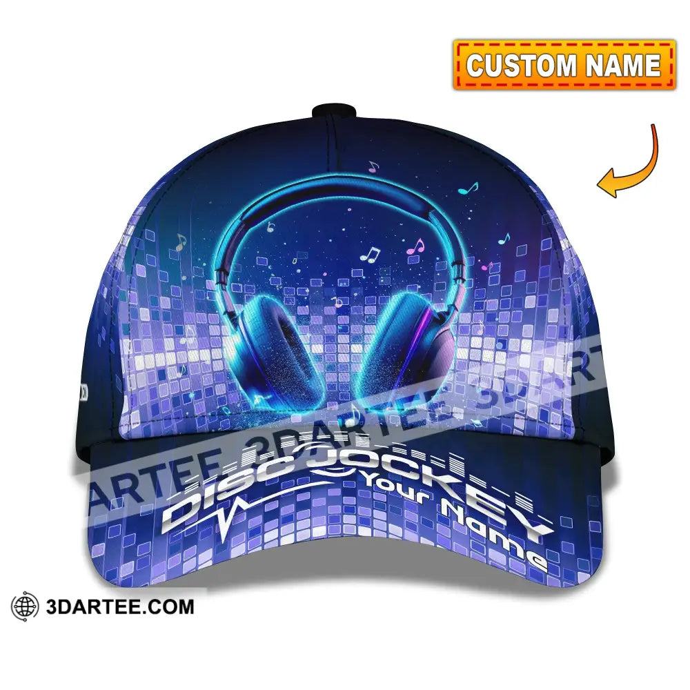 Personalized Cap Customized Disc Jockey Classic Cap CLASSIC CAP / UNIVERSAL FIT Cap
