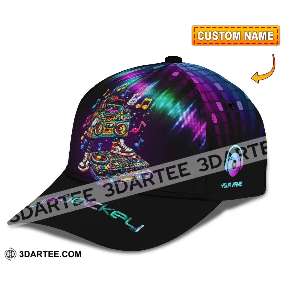 Personalized Cap Customized Disc Jockey Classic Cap CLASSIC CAP / UNIVERSAL FIT Cap